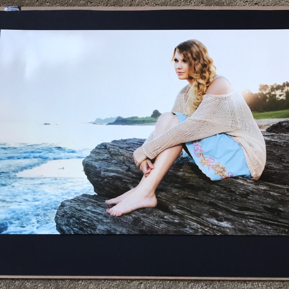 Taylor Swift lithograph MINE (RARE)